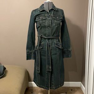Gap Denim Trench